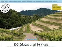 Tablet Screenshot of dges.org